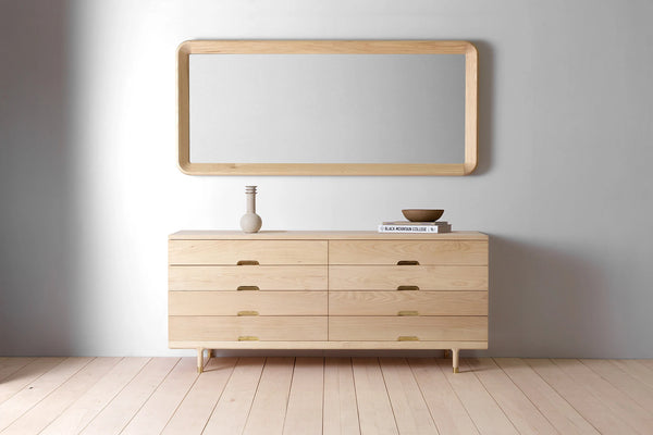 Simple Dresser - White Oak