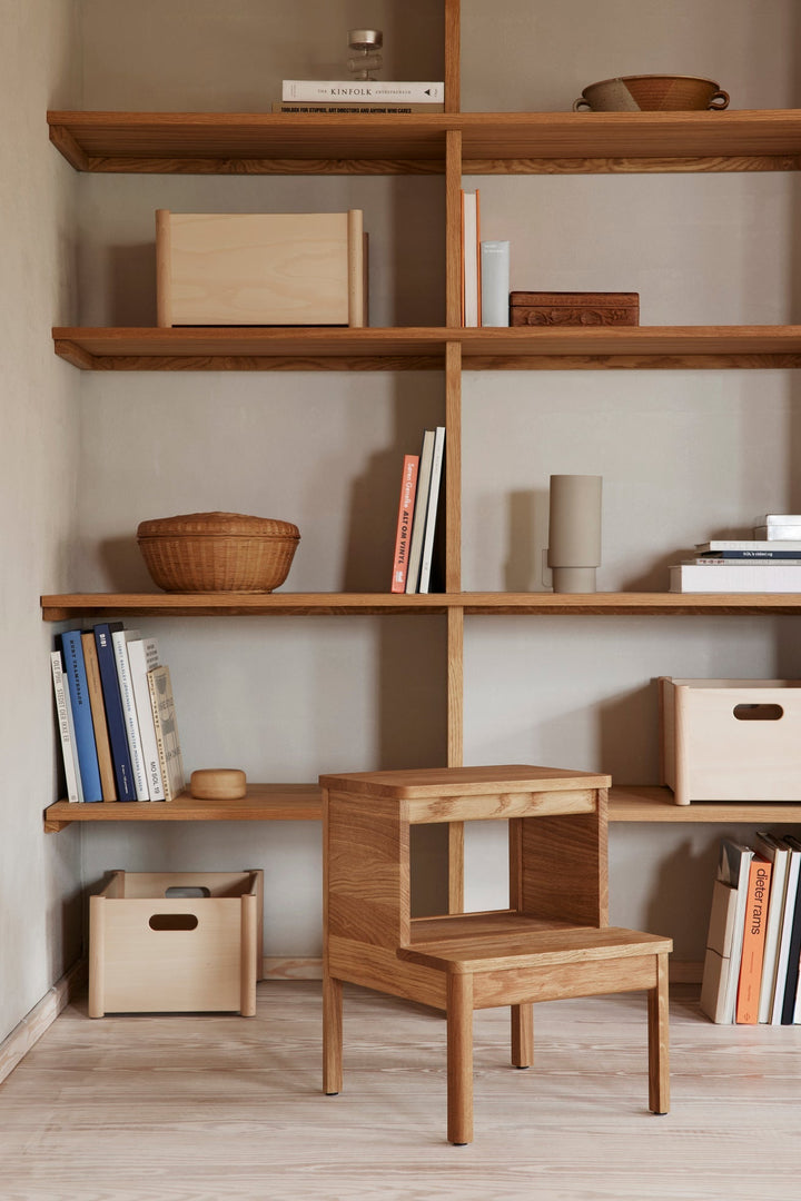 A Line Stepstool - Form & Refine Stools + Benches + Ottomans - Oak - HORNE