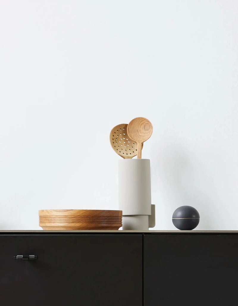 Alcoa Vase Large, Light Grey - Form & Refine - HORNE