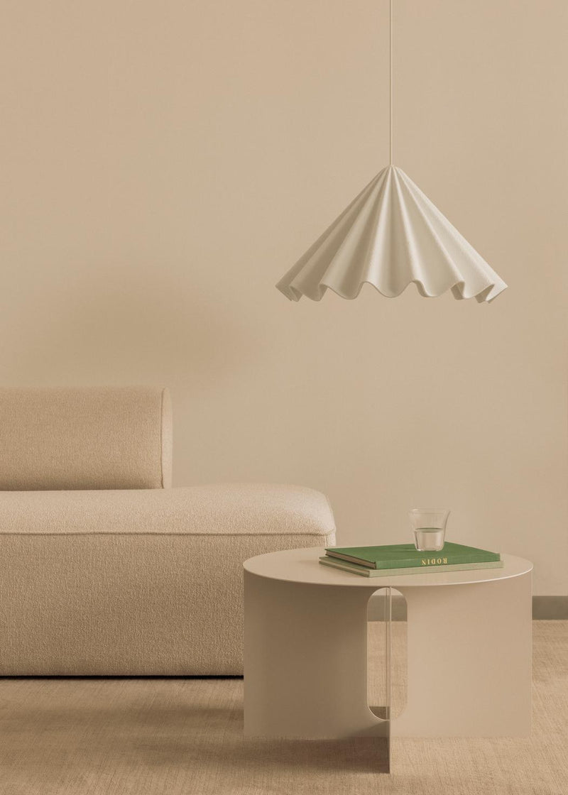 Androgyne Side Table Ø63 - Audo Copenhagen Tables + Desks - Ivory Base - HORNE