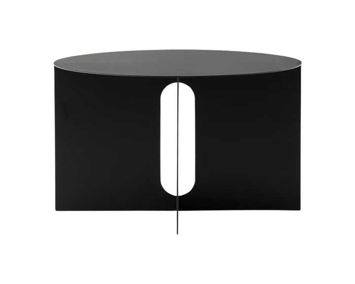 Androgyne Side Table Ø63 - Audo Copenhagen Tables + Desks - Black Base - HORNE