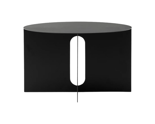 Androgyne Side Table Ø63 - Audo Copenhagen Tables + Desks - Black Base - HORNE
