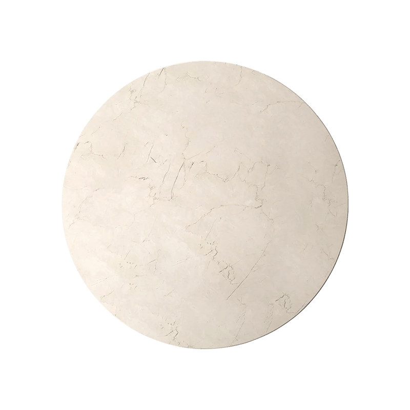 Androgyne Side Table Top Ø65 - Audo Copenhagen Tables + Desks - Emperador Marble - HORNE