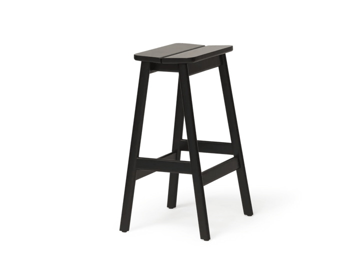 Angle Bar Stool - Form & Refine Stools + Benches + Ottomans - 65 - Oak - HORNE