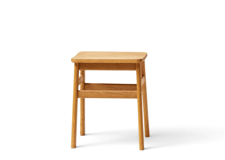 Angle Bar Stool - Form & Refine Stools + Benches + Ottomans - 45 - Oak - HORNE