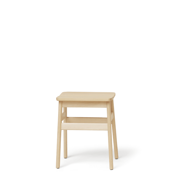 Angle Bar Stool - Form & Refine Stools + Benches + Ottomans - 65 - Black - stained Beech - HORNE