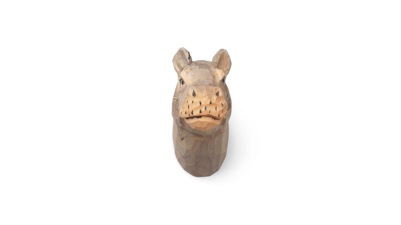 Animal Hand - Carved Hook - Ferm Living Hangers & Hooks - Lion - HORNE