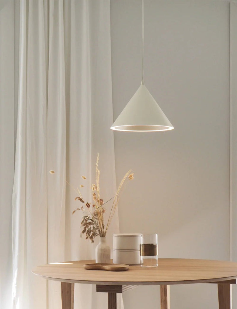 Annular Pendant - Woud - Pendants - Black - HORNE