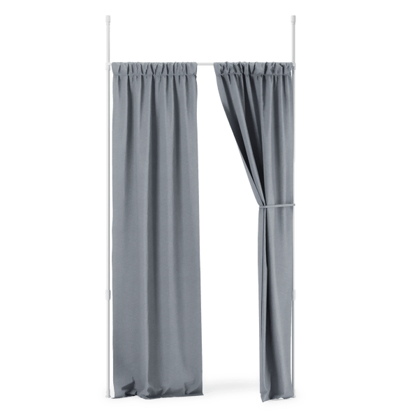 Anywhere Curtain Rod & Room Divider - Umbra Bath - White - HORNE