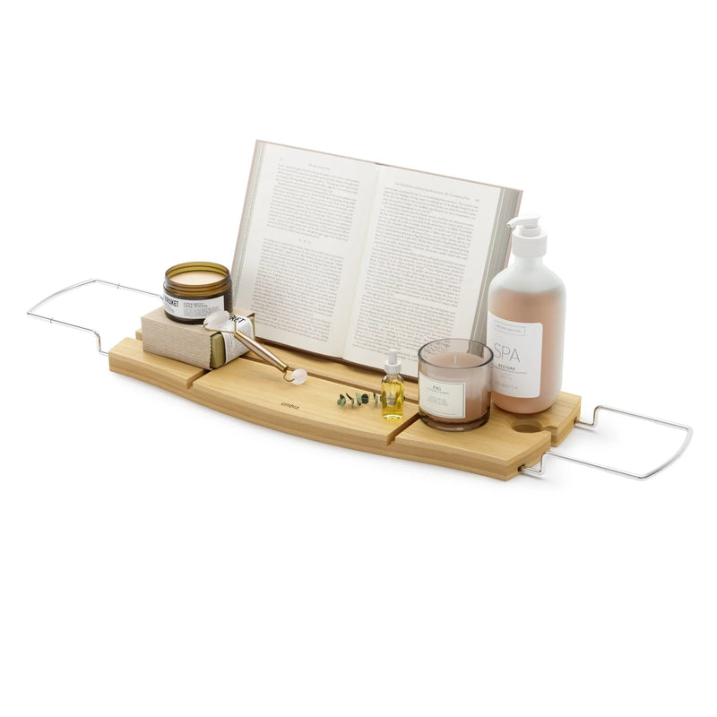 Aquala Bathtub Caddy & Tray - Umbra Storage + Organization - HORNE