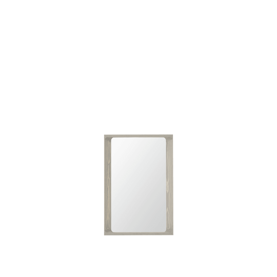 Arced Mirror - Muuto Mirrors - Small - Light Grey - HORNE