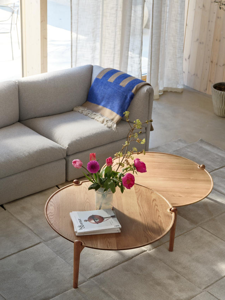 Aria Table 90 cm Low - Design House Stockholm Tables + Desks - Oak - HORNE