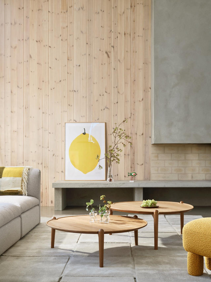 Aria Table 90cm High - Design House Stockholm Tables + Desks - Oak - HORNE