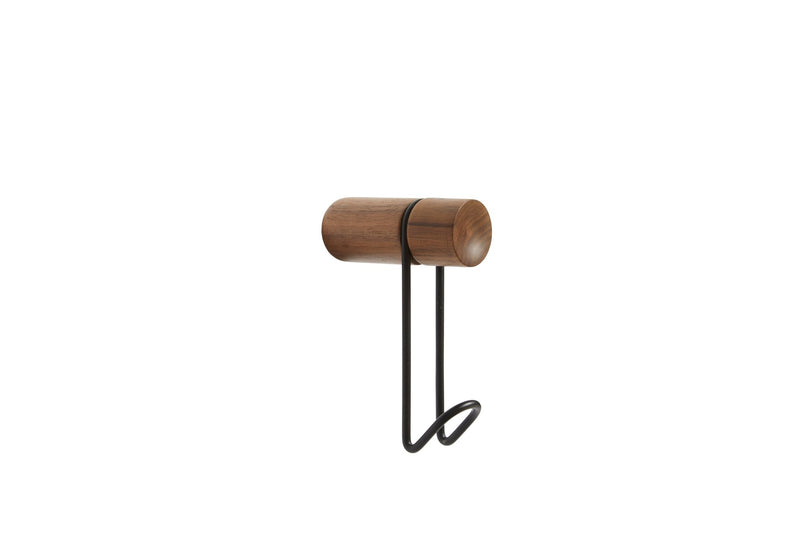 Around Wall Hanger - Small - Woud Hangers & Hooks - Oak/Black - HORNE