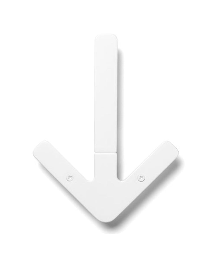 Arrow Hanger - Design House Stockholm Hooks, Racks & Coat Stands - White - HORNE