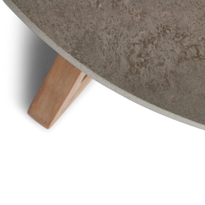 Atrani Counter Table - BETACO Tables + Desks - Teak / Ceramic Top - HORNE