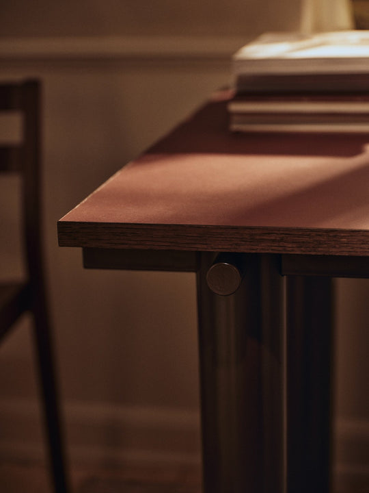 Atura Dining Table - 160 x 90 - Ferm Living Tables - Dark Chocolate/Dark Stained Oak - HORNE
