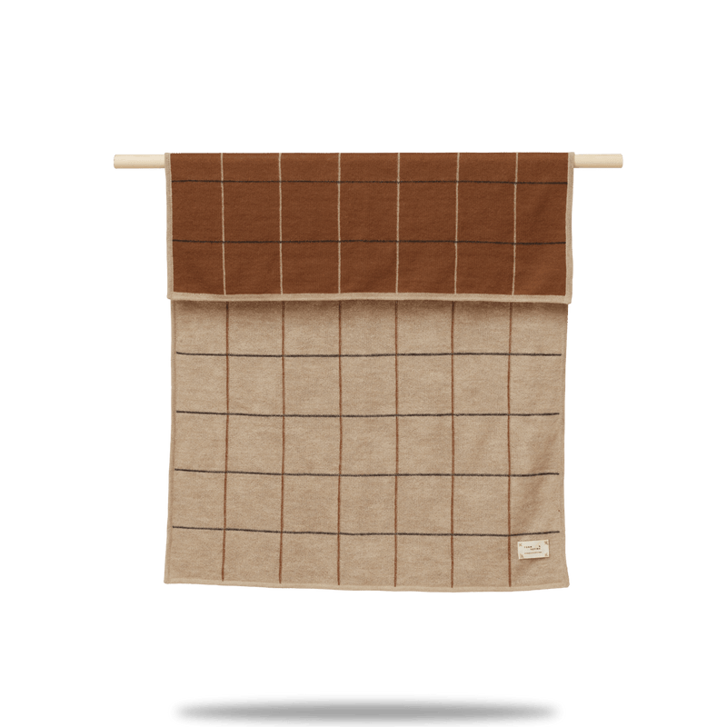 Aymara Kids Blanket New Squares, 70 x 100 - Form + Refine Blankets + Throws + Pillows - New Squares - HORNE