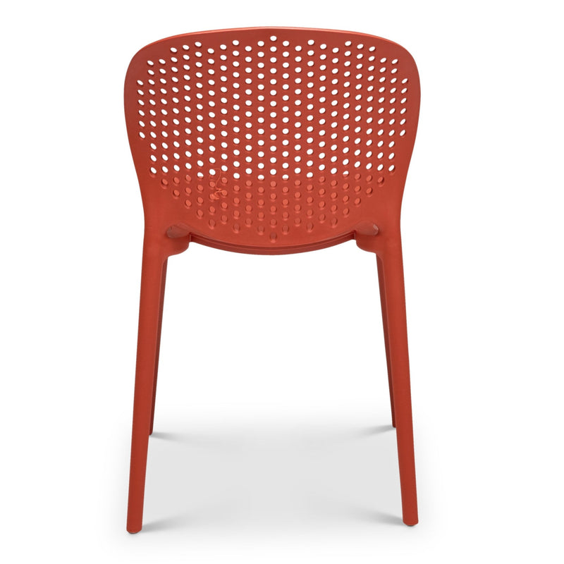 Bailey Outdoor Stacking Chair - Set of 4 - Urbia Chairs - Black Grey - HORNE
