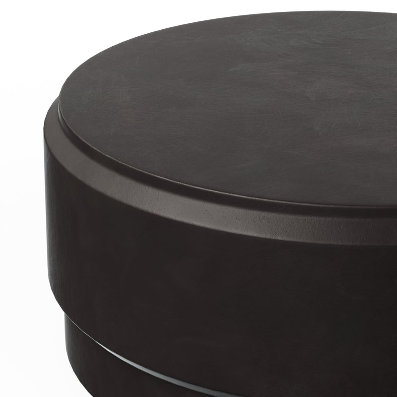 Barrel Coffee Table - Urbia Coffee Tables - Dark Grey - HORNE