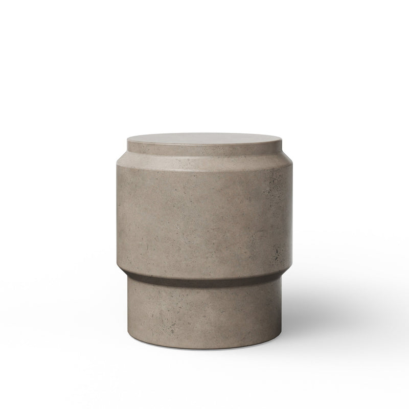 Barrel Stool - Urbia Stools + Benches + Ottomans - Dark Grey - HORNE