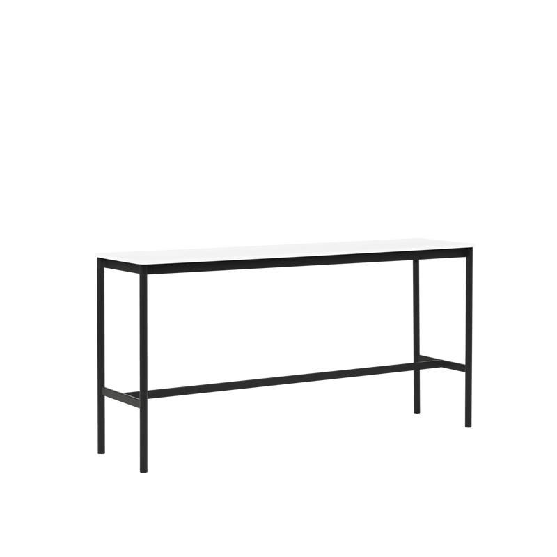Base High Table 1 - Muuto - Table + Task - White ABS Top & White Base - HORNE