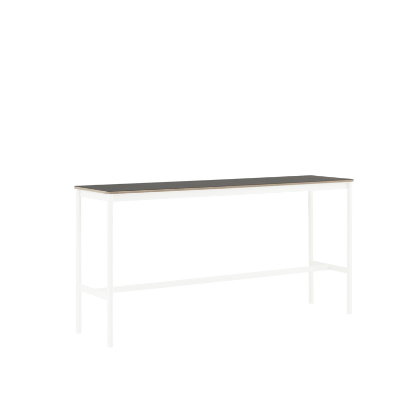 Base High Table 1 - Muuto - Table + Task - White ABS Top & White Base - HORNE