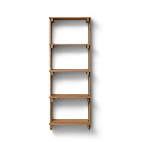 Beam Shelf 5, Deep Brown Pine - Form & Refine - HORNE
