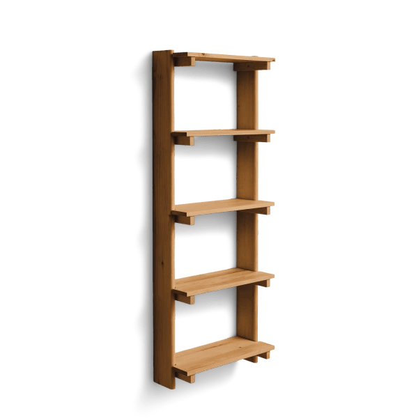 Beam Shelf 5, Deep Brown Pine - Form & Refine - HORNE