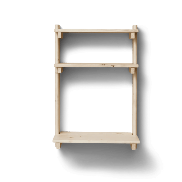 Beam Wall Office Shelf 3 - Form + Refine Shelving - HORNE