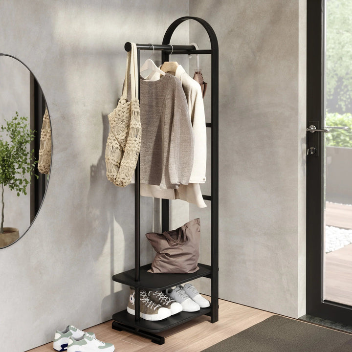Bellwood Coat Rack - Form & Refine Coat + Key Racks - White-Natural - HORNE