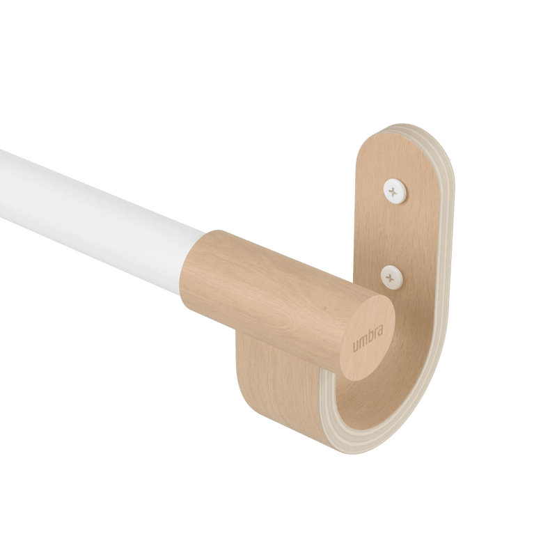 Bellwood Curtain Rod - Umbra Bath - Matte-Black - HORNE