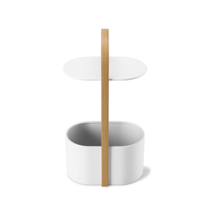 Bellwood Storage Table - Umbra Tables + Desks - White-Natural - HORNE