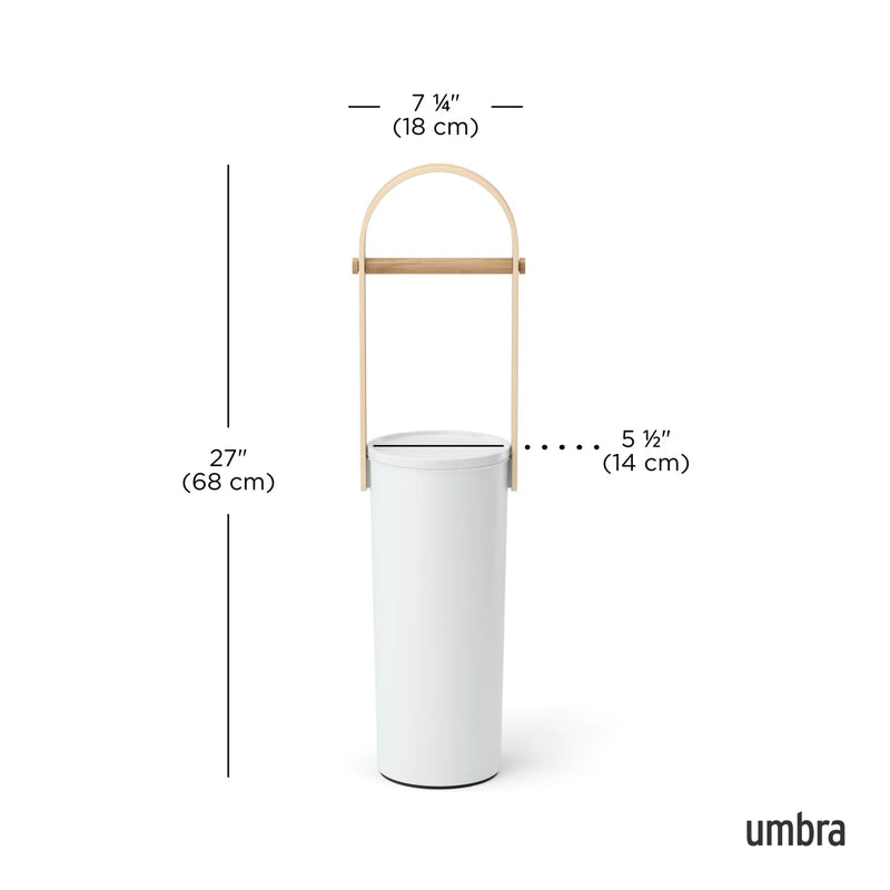 Bellwood Toilet Paper Holder & Reserve - Umbra Bath - HORNE