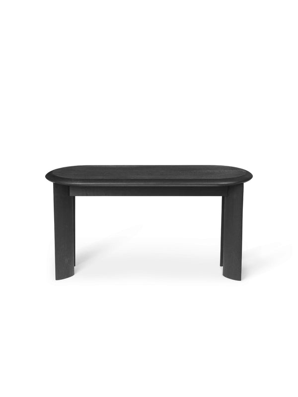 Bevel Bench - Ferm Living - Stools + Benches + Ottomans - Black Oiled Oak - HORNE