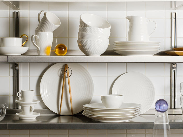 Blond Small Bowl 30cl - Design House Stockholm Dinnerware - White Stripe - HORNE