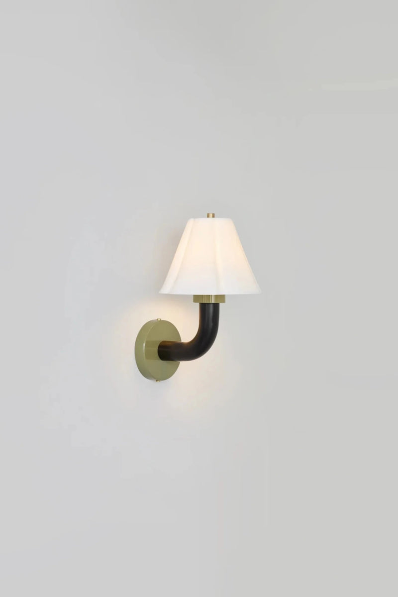 Blossom Wall Light - Original BTC Wall Sconces - Olive Green - HORNE