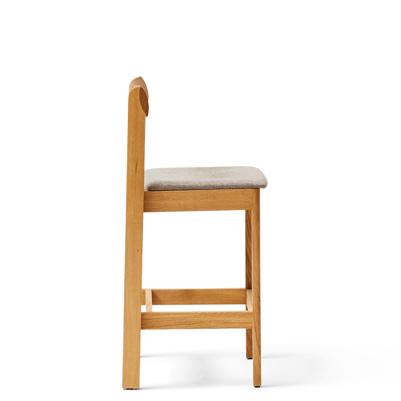 Blueprint Bar Chair 65 - Hallingdal 65 - Form + Refine Chairs - Natural Oiled Oak / Hallingdal 65 - HORNE