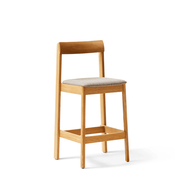 Blueprint Bar Chair 65 - Hallingdal 65 - Form + Refine Chairs - Natural Oiled Oak / Hallingdal 65 - HORNE