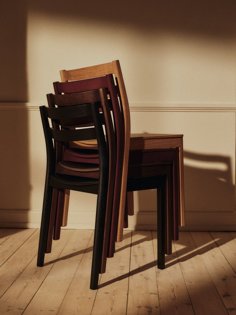 Boda Dining Chair - Ferm Living Chairs - Black - HORNE