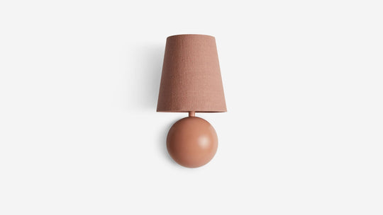 Bole Sconce in Color - Workstead - Wall Sconces - Clay - Hardwired without Dimmer - HORNE