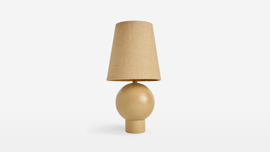 Bole Table Lamp in Color - Workstead - Lamps - Straw - HORNE
