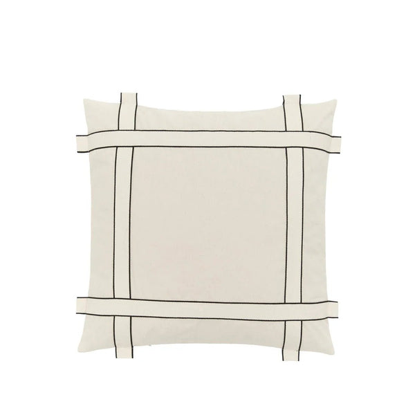 Bow Cushion Cover - Kristina Dam Blankets + Throws + Pillows - Square - HORNE