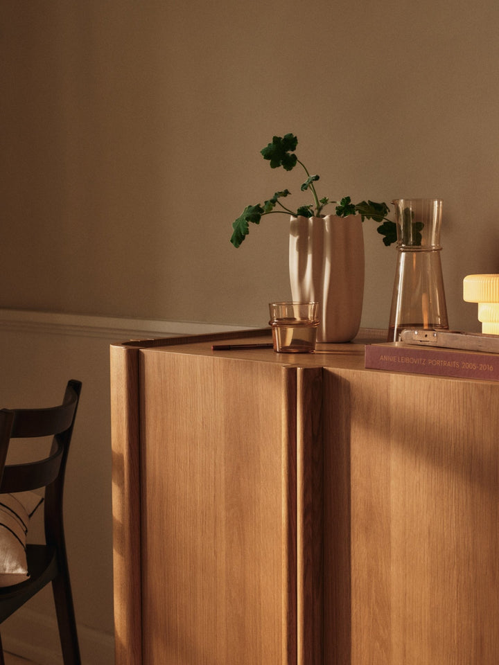 Boya Carafe - Ferm Living Carafes + Pitchers - Clear with bubbles - HORNE