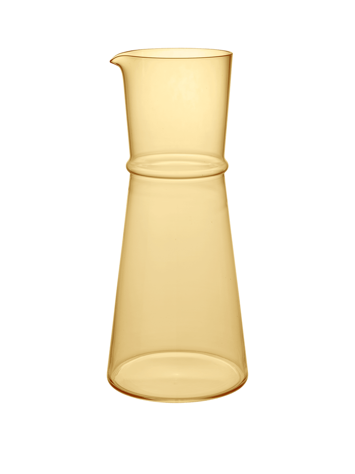Boya Carafe - Ferm Living Carafes + Pitchers - Yellow - HORNE