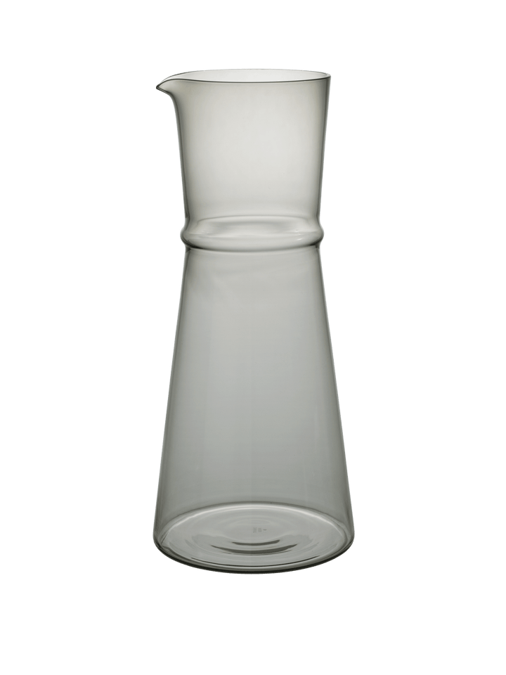 Boya Carafe - Ferm Living Carafes + Pitchers - Smoked Grey - HORNE