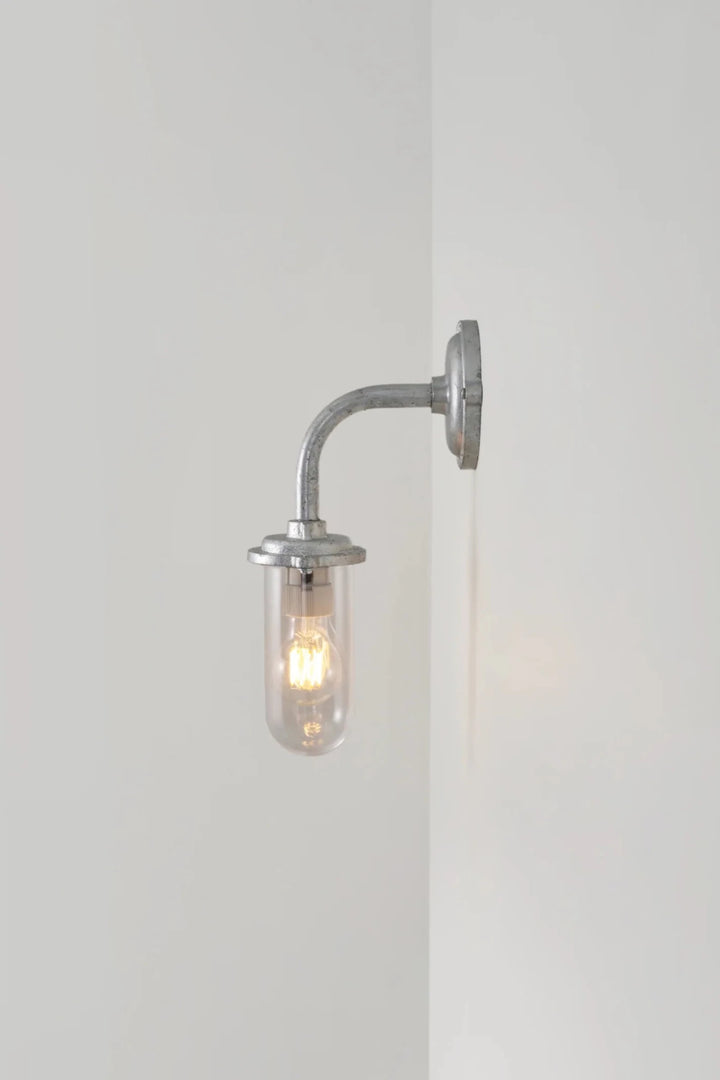 Bracket Light - 60W - Davey Lighting Outdoor Lights - Black - Clear - HORNE