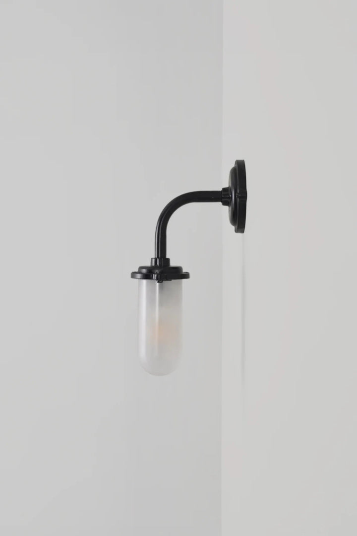 Bracket Light - 60W - Davey Lighting Outdoor Lights - Black - Clear - HORNE