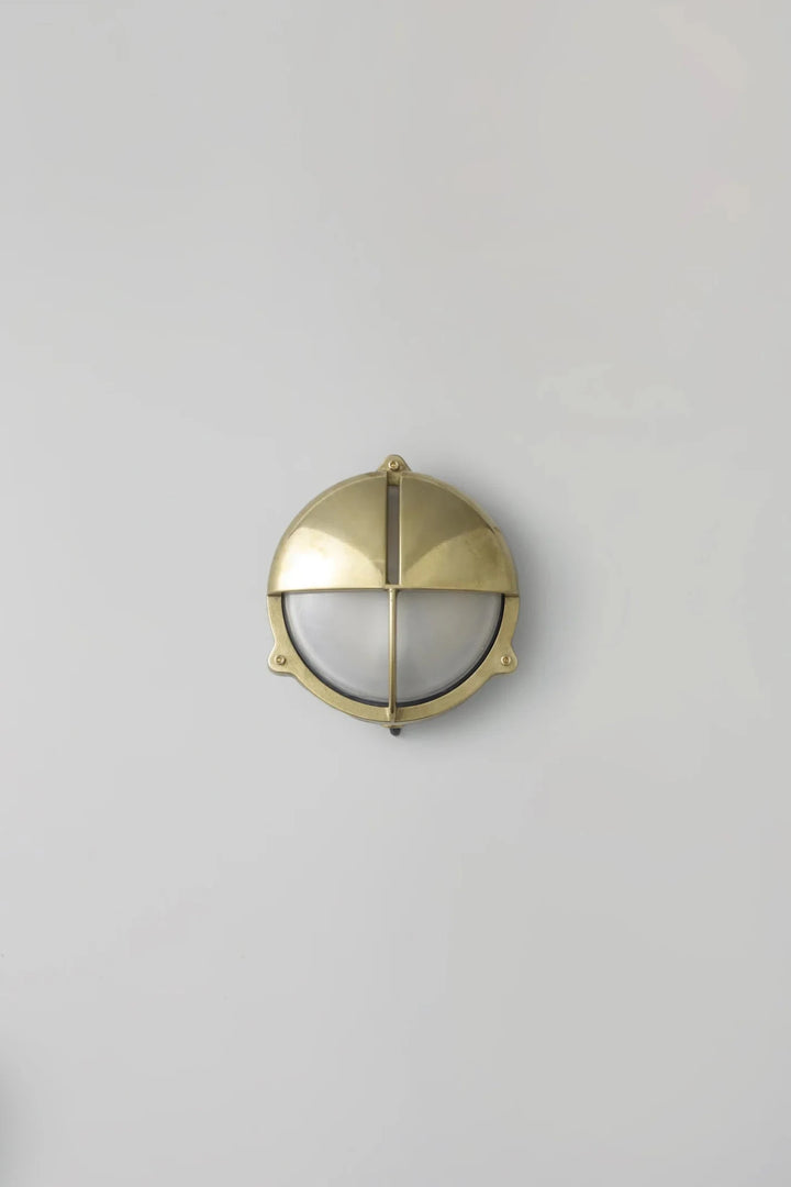 Brass Bulkhead 7428 - Davey Lighting Outdoor Lights - Natural Brass - HORNE
