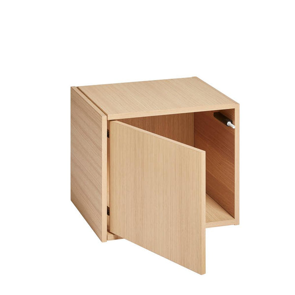 Bricks Cubes - Woud - Shelving - Door Left - Oak - HORNE